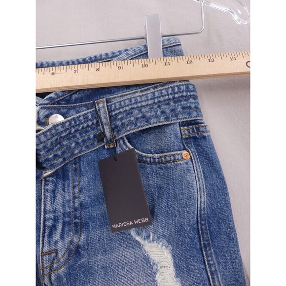 MARISSA WEBB 24 Jeans Travis Denim Pant in Indigo Medium Stone Wash NWT - Picture 3 of 10